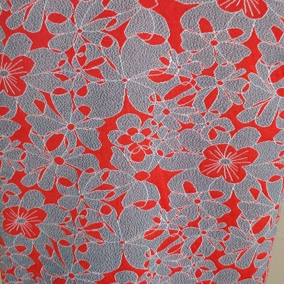 Vintage MCM Open Long Vest Floral Dopamine Dressing 60’s Duster Cardigan Boho - Picture 2 of 4